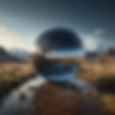 Philosophical Reflections: The Nature of Existence A thought-provoking image depicting the philosophical implications of existence