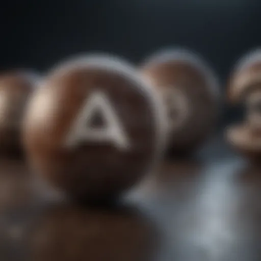 Visual representation of algebraic equations with variables