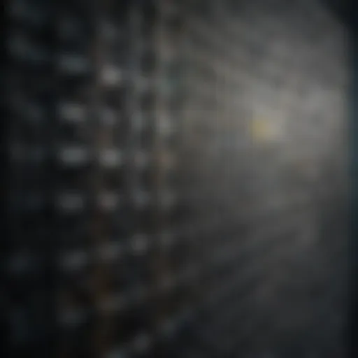 Illustration of a matrix highlighting its structure and components