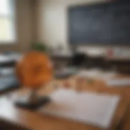 Visual representation of old math methods in a classroom setting