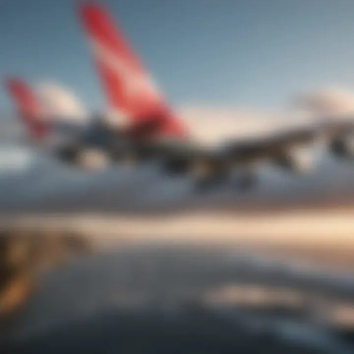 Social media channels for contacting Qantas