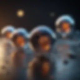Visualization of quantum bits in superposition