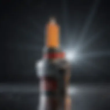 Diagram illustrating the principles of quantum mechanics applied in lighters