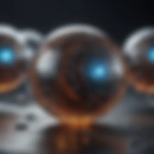 Visualization of quantum numbers in a quantum system