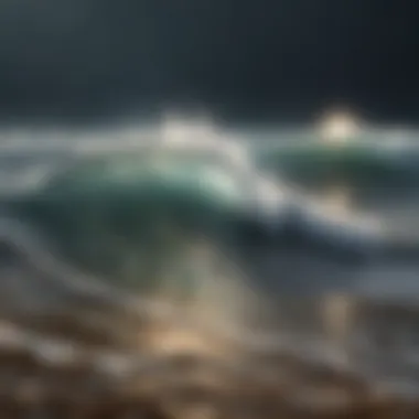 Understanding Wave-Particle Duality Illustration depicting wave-particle duality