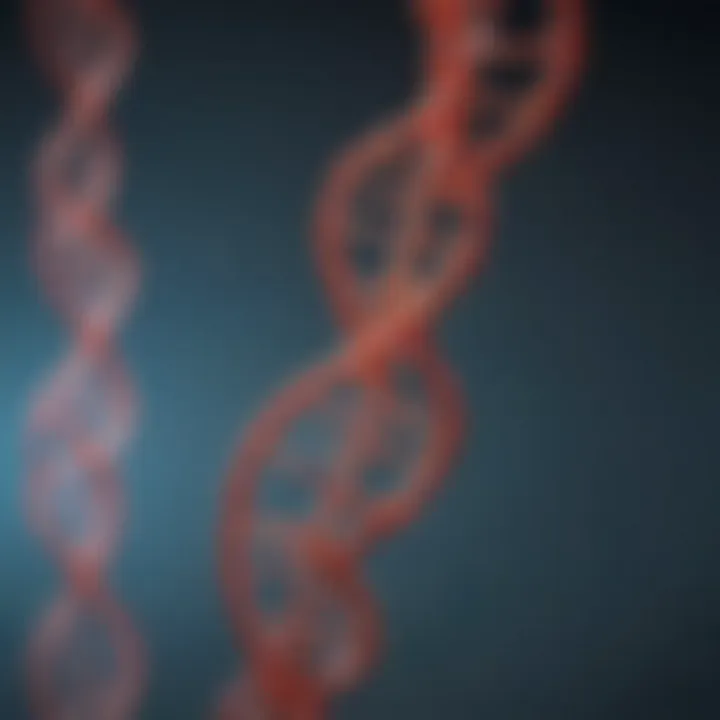 DNA double helix representing genetic advancements