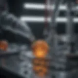 Cutting-edge technology in a laboratory setting
