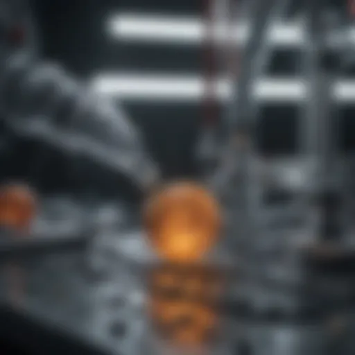 Cutting-edge technology in a laboratory setting