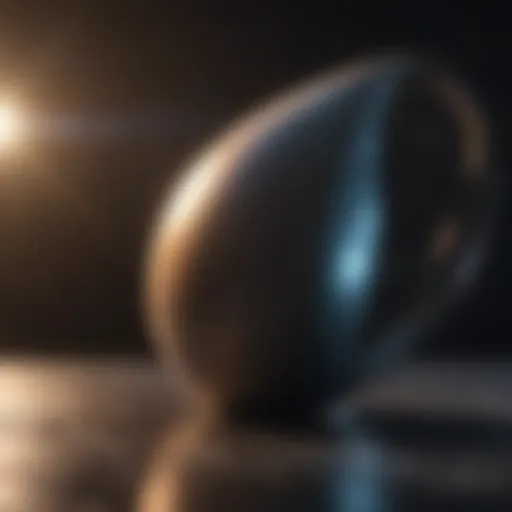 Visualization of spacetime curvature around a massive object