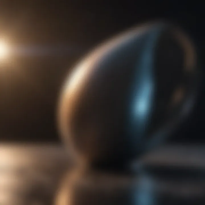 Visualization of spacetime curvature around a massive object