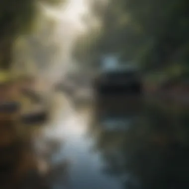 Journey to Inner Peace A serene landscape symbolizing inner peace and self-discovery.
