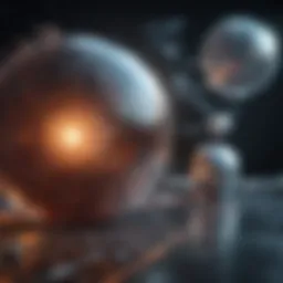 An abstract representation of mathematical concepts and equations