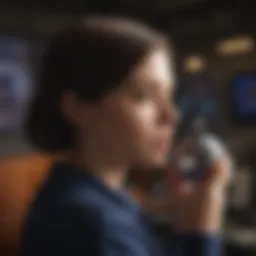 Visual representation of cognitive strategies for learning enhancement