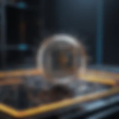 An infographic illustrating quantum computing applications