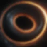 Artistic depiction of a black hole and its accretion disk