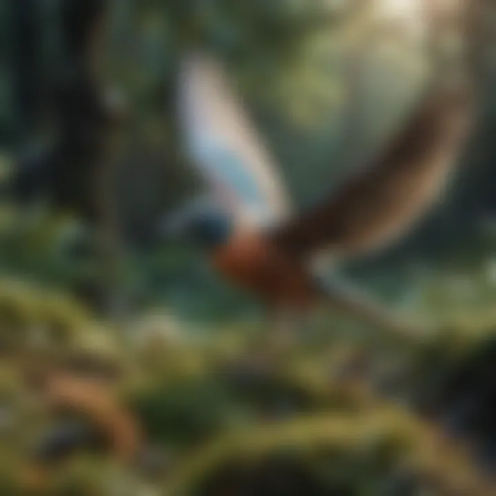 Infographic highlighting the ecological significance of birds