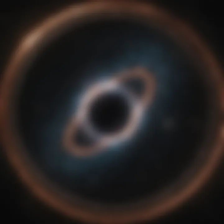 Diagram illustrating the effects of dark matter on galaxy formation