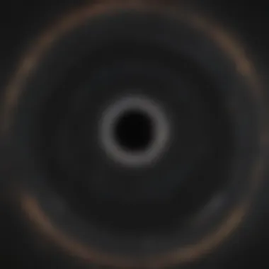 Understanding Hawking Radiation Diagram illustrating Hawking radiation and its effects on black holes