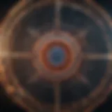 Illustration of the Higgs field permeating the universe