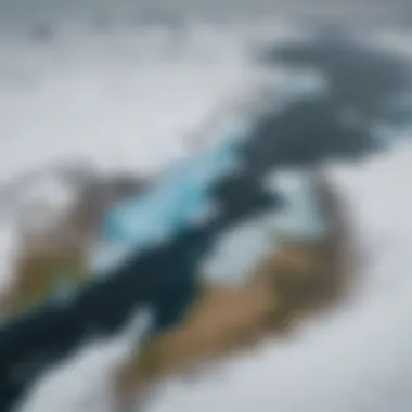 Geopolitical Landscape: The Arctic's Role Map illustrating geopolitical interests in the Arctic region