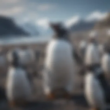 Penguin population dynamics