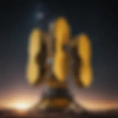 The magnificent James Webb Space Telescope in a launch configuration