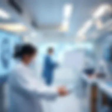 Visual depiction of LLM applications in healthcare
