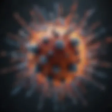 Immune Response Mechanism Illustration of the immune response activated by vaccines