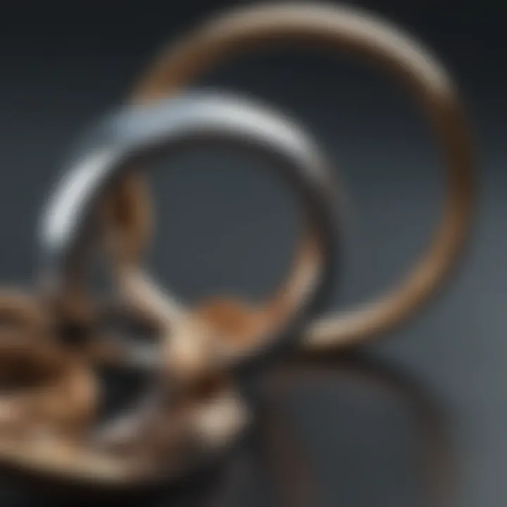 An illustration depicting the historical context of geometric evolution from rings to spheres.