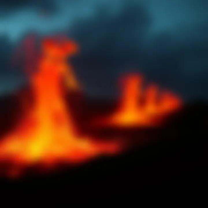 Seismograph readings illustrating the volcanic activity in Tonga.