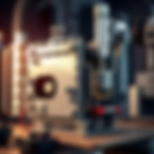Illustration of the transformer architecture highlighting its components