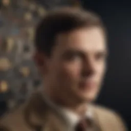 Portrait of Alan Turing, the namesake of the Turing Award