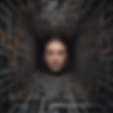 Navigating the Maze of Mental Health Visual metaphor for the complexity of mental health challenges