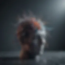 Abstract representation of mental health