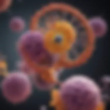 Diagram illustrating immune checkpoint inhibitors mechanism.