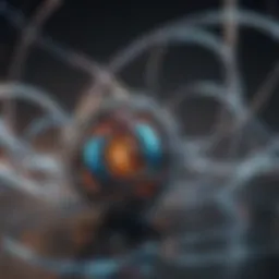 An abstract representation of quantum entanglement