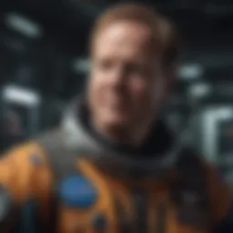 Portrait of James Webb