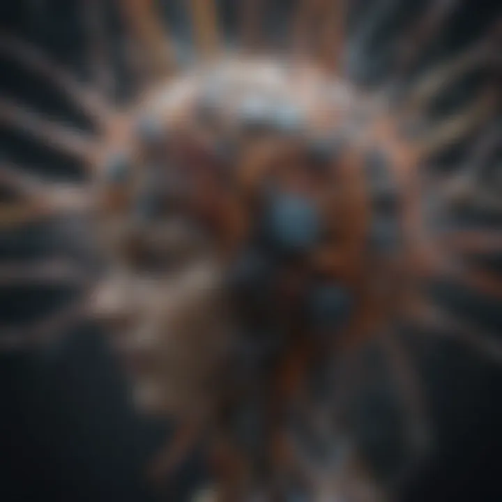 Visual depiction of a neural network architecture