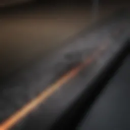 Illustration of magnetic field lines around a bar magnet