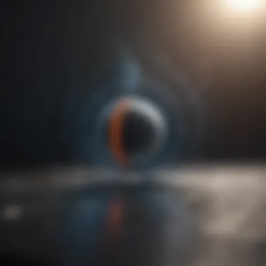 Magnetic Field Visualization Diagram showcasing the magnetic field around a magnet