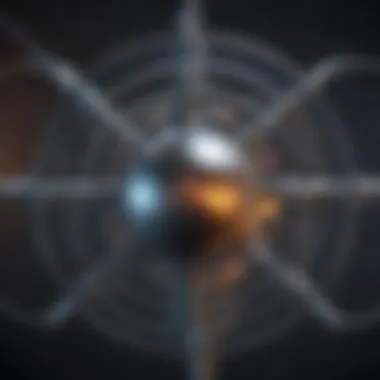 Structure of Protons and Neutrons Diagram illustrating the structure of protons and neutrons