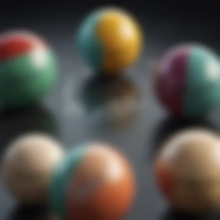 Chart depicting different types of quarks and their properties