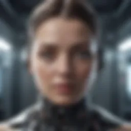 Conceptual illustration of artificial intelligence