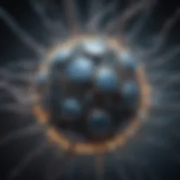 Illustration showing the architecture of a neural network