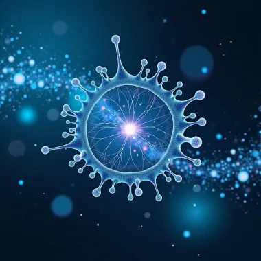 An illustration of dark matter and its role in shaping the universe.